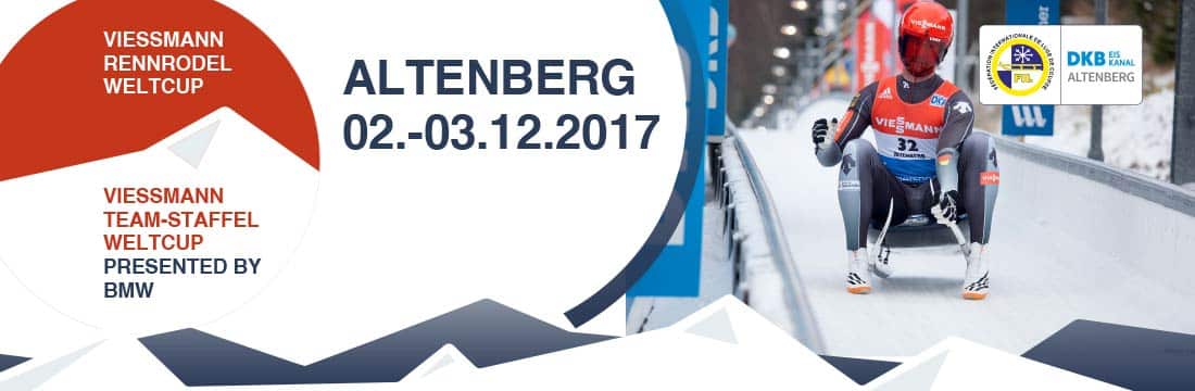 Tickets Weltcup Altenberg Bob Rennrodeln Skeleton